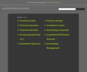 Xanderfinancial.com(Xanderfinancial) Screenshot