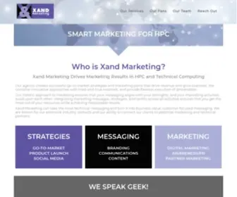 Xandmarketing.com(Home) Screenshot