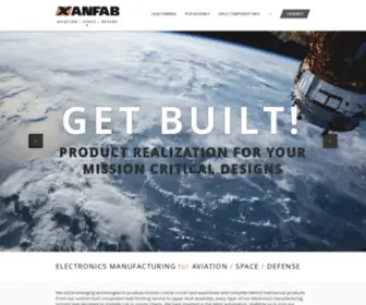 Xanfab.com(Aviation Space Defense CCA and PCBA) Screenshot