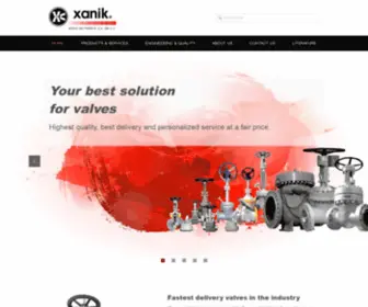 Xanik.com(Valves) Screenshot