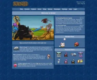 Xanje.com(Home) Screenshot