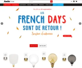 Xanlite-Store.com(Éclairage LED) Screenshot