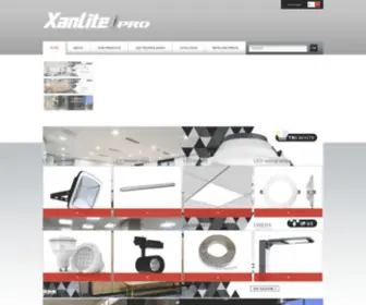 Xanlitepro.com(Xanlite Pro : leader sur les produits à LED) Screenshot