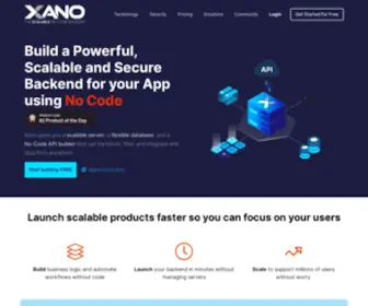 Xano.io(Xano) Screenshot