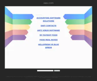 Xao.com(xao) Screenshot