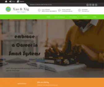 Xaoxig.com(Hardware & Software Development) Screenshot