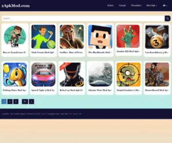 Xapkmod.com(Mod Apk and good Hacks for Android games) Screenshot