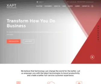 Xapt.com(Xapt) Screenshot