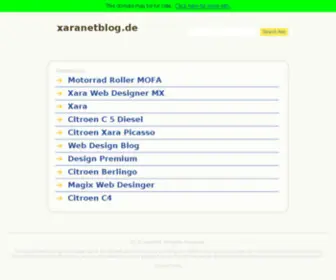 Xaranetblog.de(Xaranetblog) Screenshot