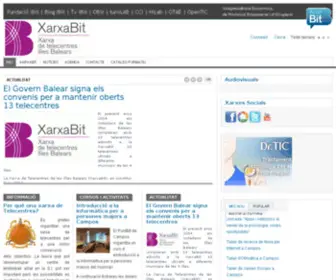 Xarxabit.org(Xarxa de Telecentres de les Illes Balears) Screenshot