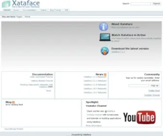 Xataface.com(The fastest way to build a front) Screenshot