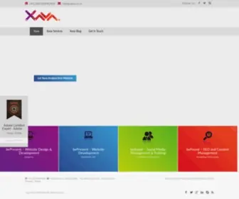 Xava.co.in(Xava Web Services) Screenshot