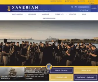 Xaverian.org(Private Day School Grades 6) Screenshot