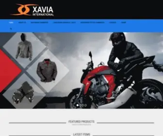 Xaviaintl.com(XAVIA INTERNATIONAL) Screenshot