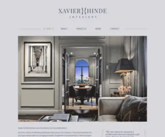 Xavierhinde.com(Xavier Hinde) Screenshot