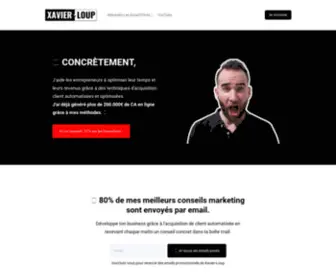 Xavierloup.com(Xavier-Loup) Screenshot