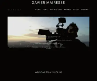 Xaviermairesse.com(Xavier Mairesse) Screenshot