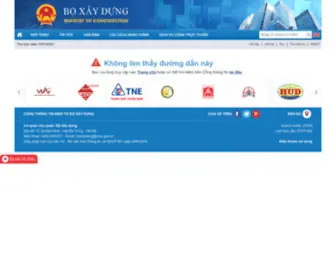 Xaydung.gov.vn(Thongbaoloi) Screenshot