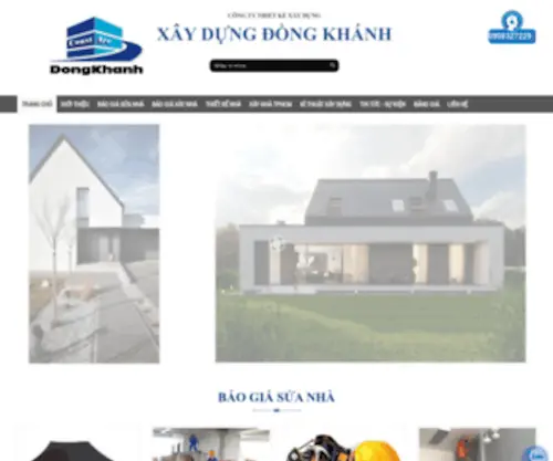 Xaydungdongkhanh.com(Báo) Screenshot