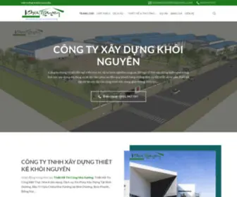 Xaydungkhoinguyen.com(Xây Dựng Khôi Nguyên) Screenshot