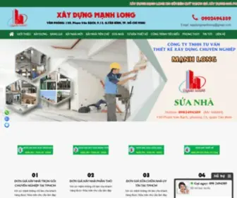 Xaydungmanhlong.com(XÂY DỰNG MẠNH LONG) Screenshot