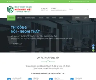 Xaydungmiendatviet.com(Công ty Xây Dựng MIỀN ĐẤT VIỆT) Screenshot