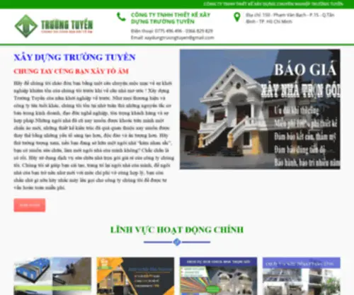 Xaydungtruongtuyen.com(CTy) Screenshot