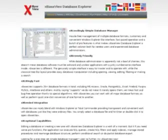 Xbaseview.com(Database Explorer) Screenshot