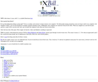 Xbill.org(Xbill) Screenshot