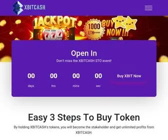 Xbitcash.io(XBITCASH) Screenshot