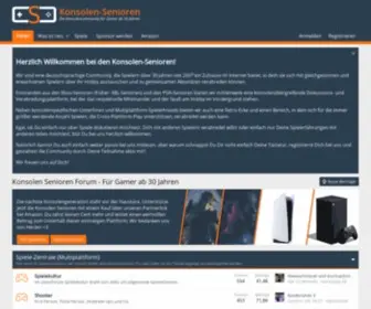 Xbox-Senioren.com(Konsolen Senioren) Screenshot