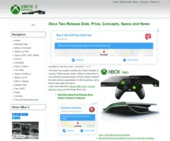 Xbox2Gamers.com(Xbox Two Release Date) Screenshot