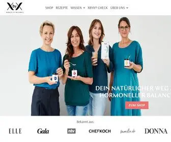 XBYX.de(Dein natürlicher Weg zu hormoneller Balance) Screenshot