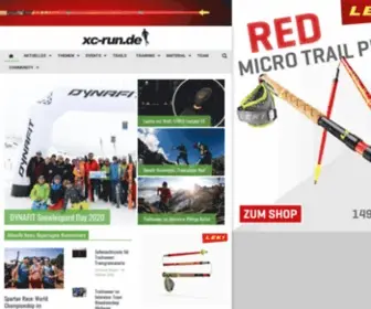 XC-Run.de(Auf erfahrt ihr alles zum Thema Trailrunning) Screenshot