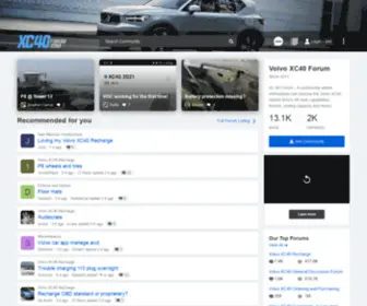 XC40Forum.com(XC 40 Forum) Screenshot