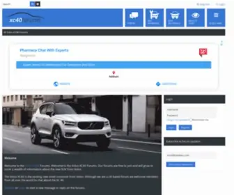 XC40Forums.co.uk(Volvo XC40 Forums) Screenshot