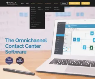 Xcallymotion.com(XCALLY Omnichannel Contact Center Software based on Asterisk) Screenshot