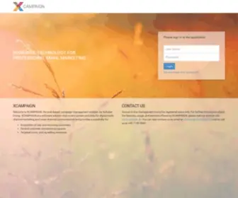 Xcampaign.es(XCampaign Application) Screenshot