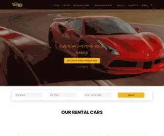 Xcarrental.com(Luxury Car & Sports Car Rental in Dubai) Screenshot