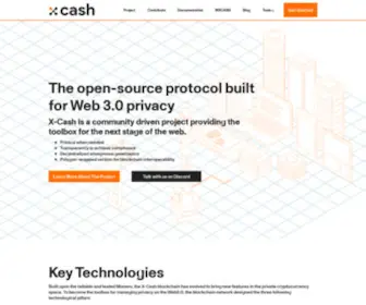 Xcash.foundation(Private Cryptocurrency for the Web3.0) Screenshot