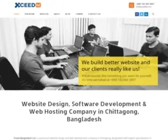 Xceedbd.com(Best Web Design Company in Chittagong) Screenshot