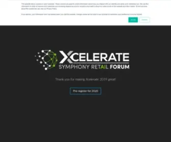 Xcelerateretail.com(Xcelerate Performance Series) Screenshot