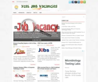 Xceljobs.com(Job Vacancies) Screenshot