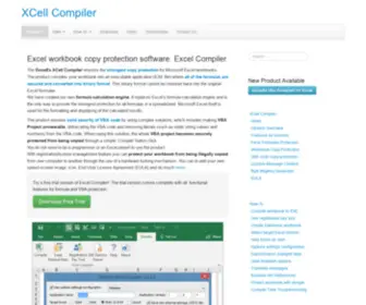 Xcellcompiler.com(XCell Compiler) Screenshot