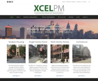 Xcelpm.com(Property Management Philadelphia) Screenshot