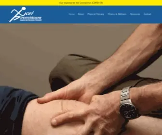 Xcelsportsmedicine.com(Xcel Sports Medicine) Screenshot