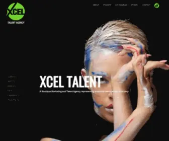 Xceltalent.com(Xcel Talent Agency) Screenshot