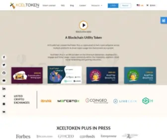 Xceltoken.com(Utility Token) Screenshot