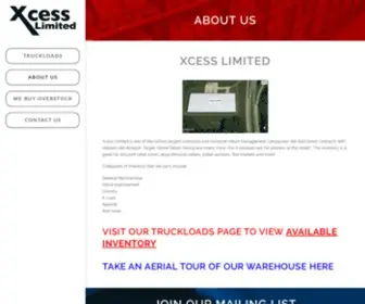 Xcesslimited.com(Xcess Limited) Screenshot