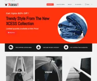 Xcessstore.com(Xcess Store) Screenshot